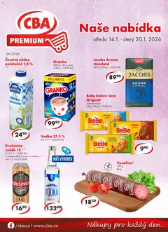 Náhled letáku CBA leták - Premium od 14.01.2026