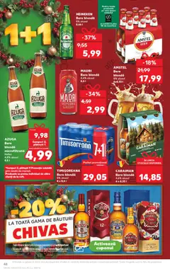Ofertele Kaufland valabile de la 10.12.2025 | Pagină: 48 | Produse: Bere