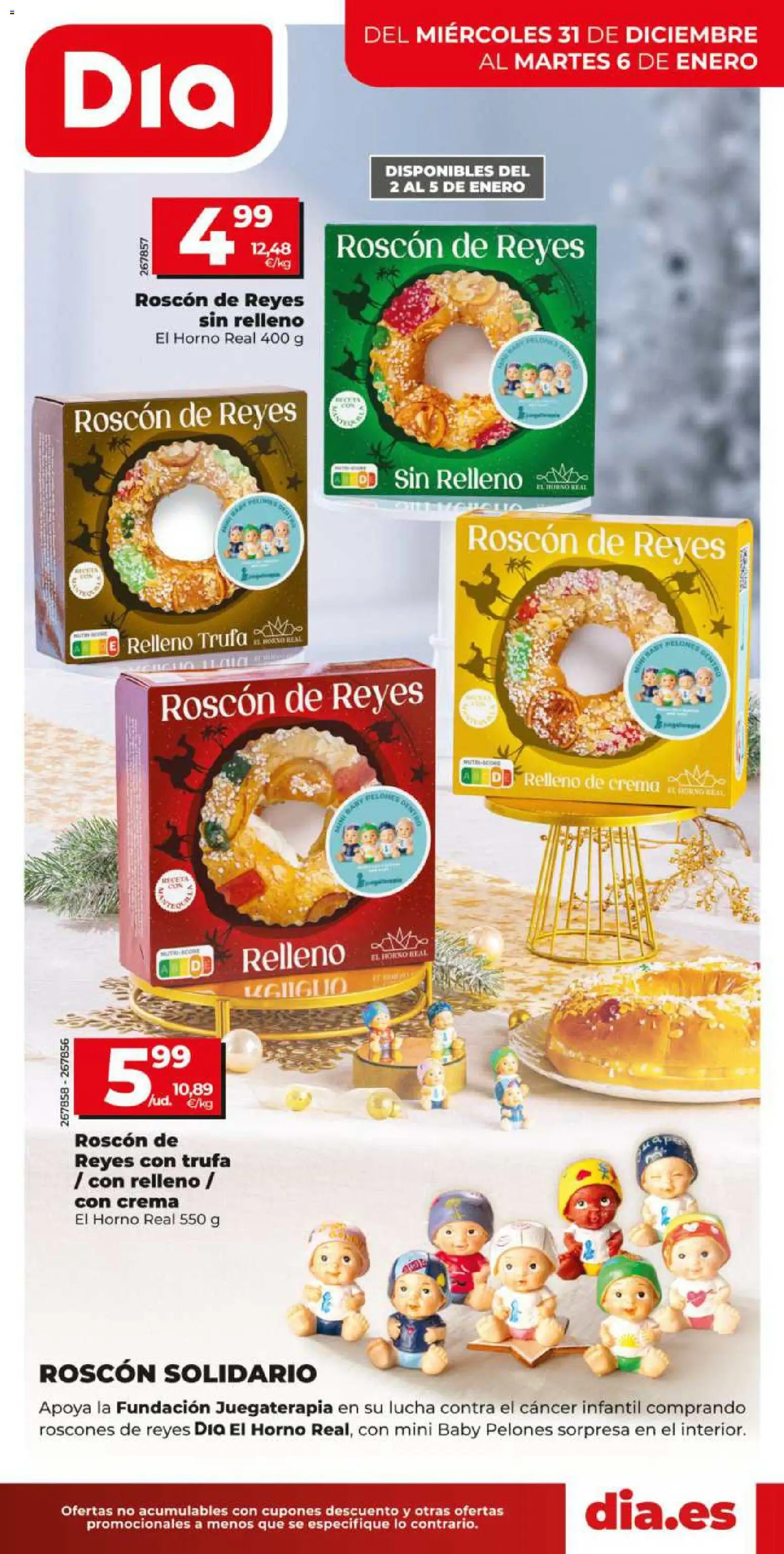 Dia - folleto Market │ válido desde el 31.12.2025 | Página: 1 | Productos: El horno, Crema, Horno