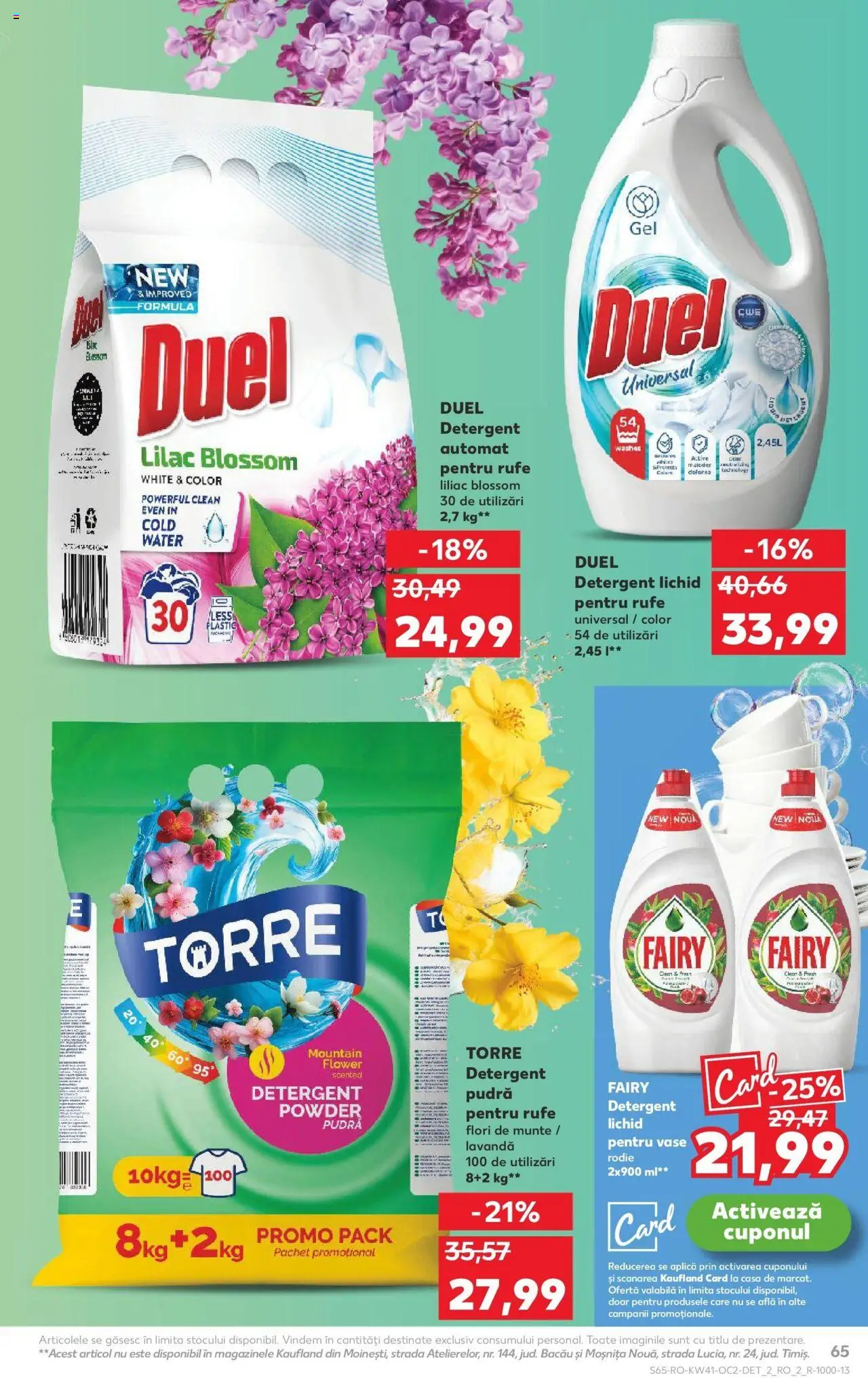 Noul catalog Kaufland – valabil de la 08.10.2025 | Pagină: 65 | Produse: Pomelo, Kedi Ödül Oyuncakları, Pudră, Detergent