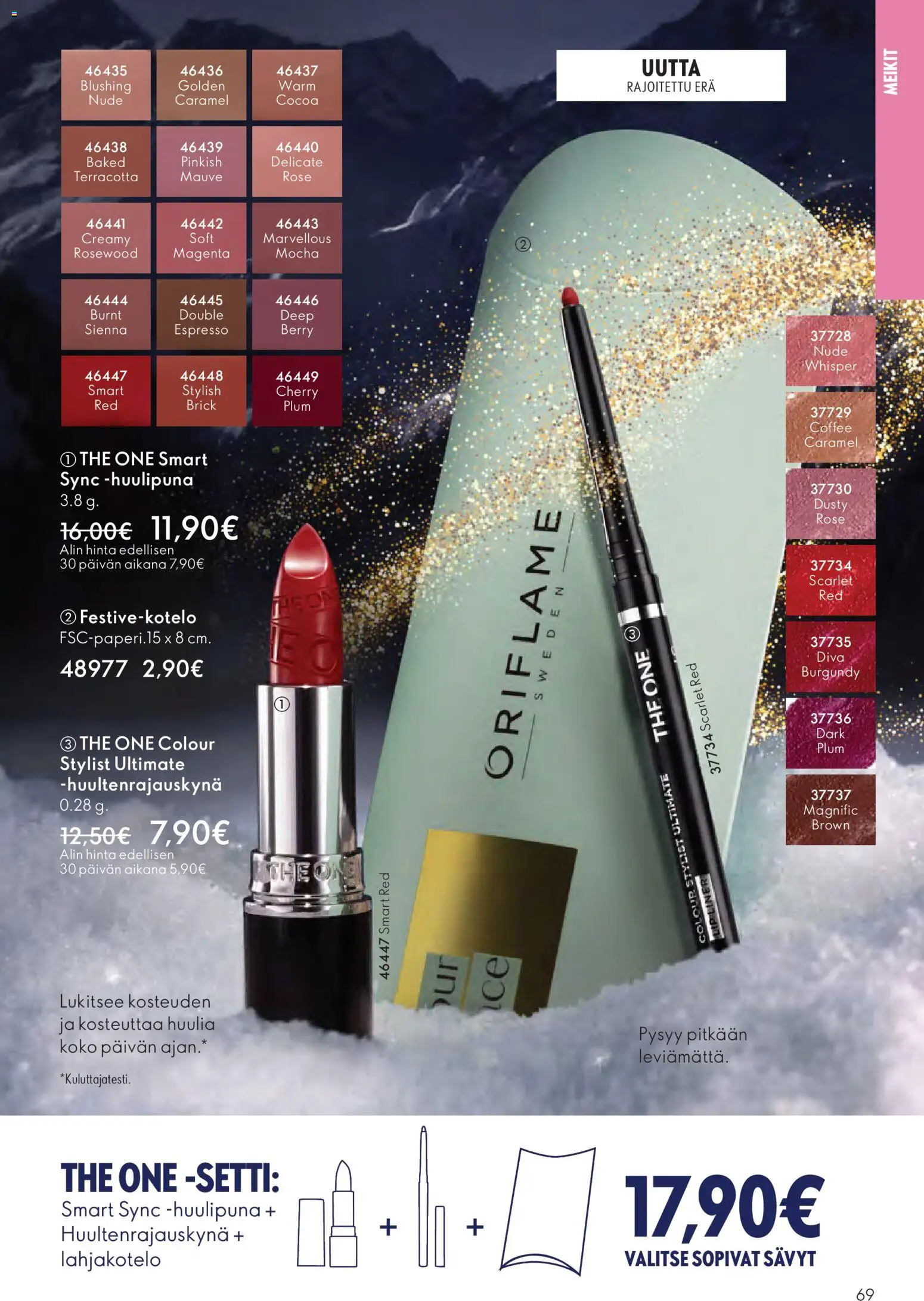 Oriflame - Black Friday – voimassa 19.11.2025 alkaen | Sivu: 69 | Tuotteet: Huulipuna