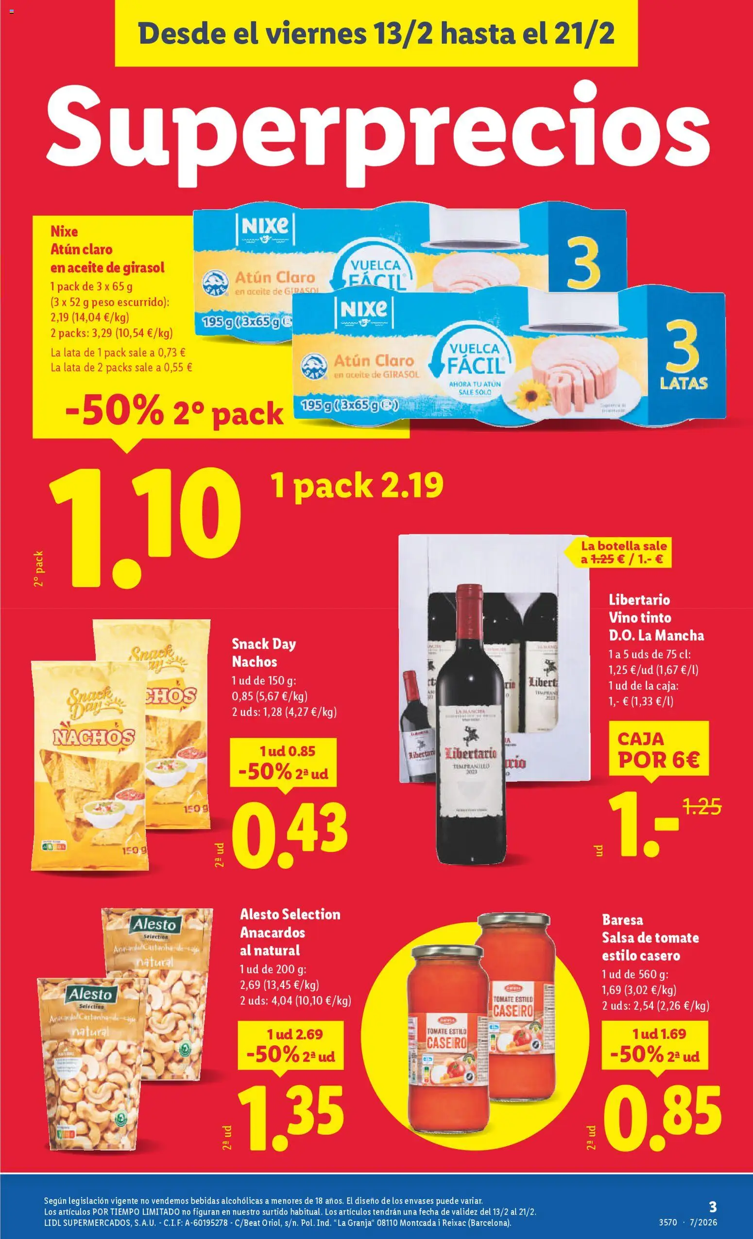 Lidl -  Cartagena Mandarache │ válido desde el 13.02.2026 | Página: 3
