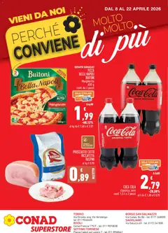 Anteprima del volantino Conad volantino Conviene Superstore Piemonte valido a partire dal 08.04.2026