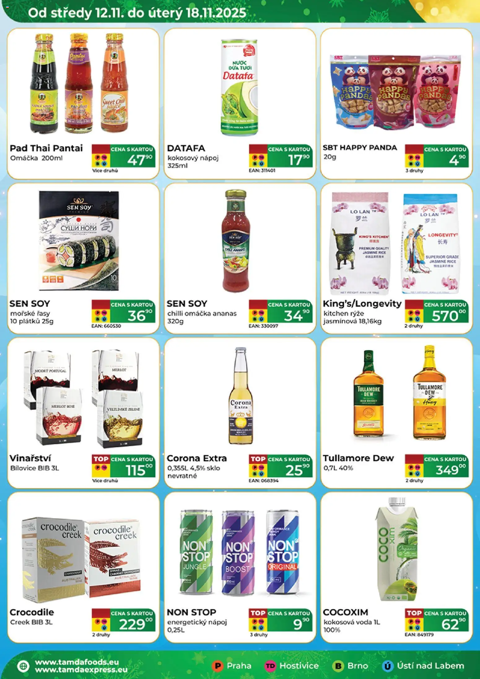 Tamda Foods leták od 12.11.2025 | Strana: 4 | Produkty: Rýže, Mořské řasy, Energetický nápoj, Tullamore Dew