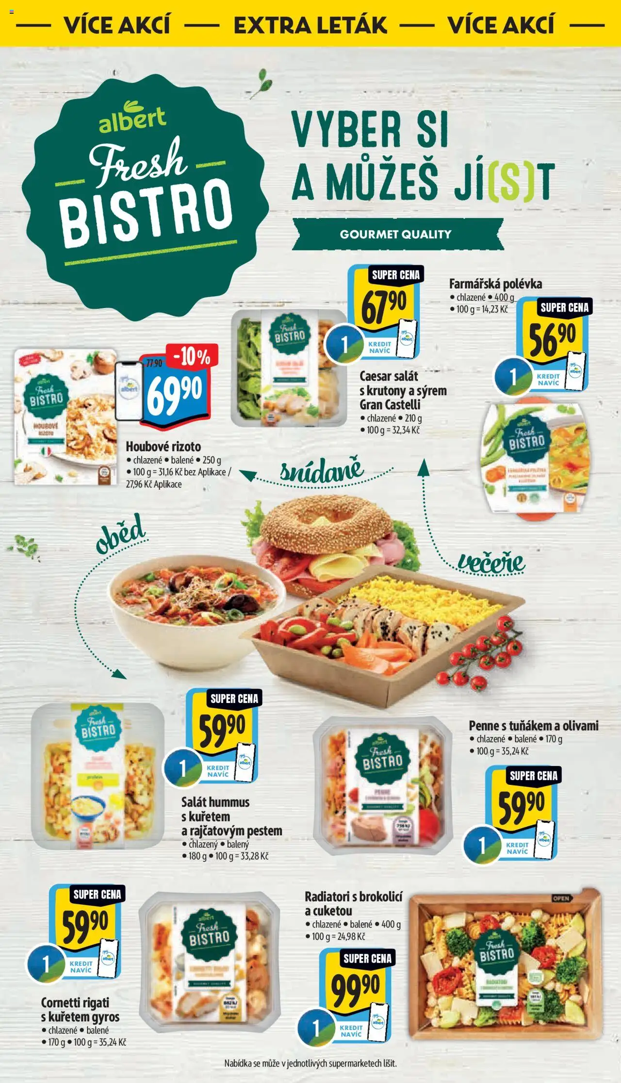 Albert leták - Supermarket od 22.10.2025 | Strana: 38 | Produkty: Hummus, Gourmet, Gyros, Rizoto
