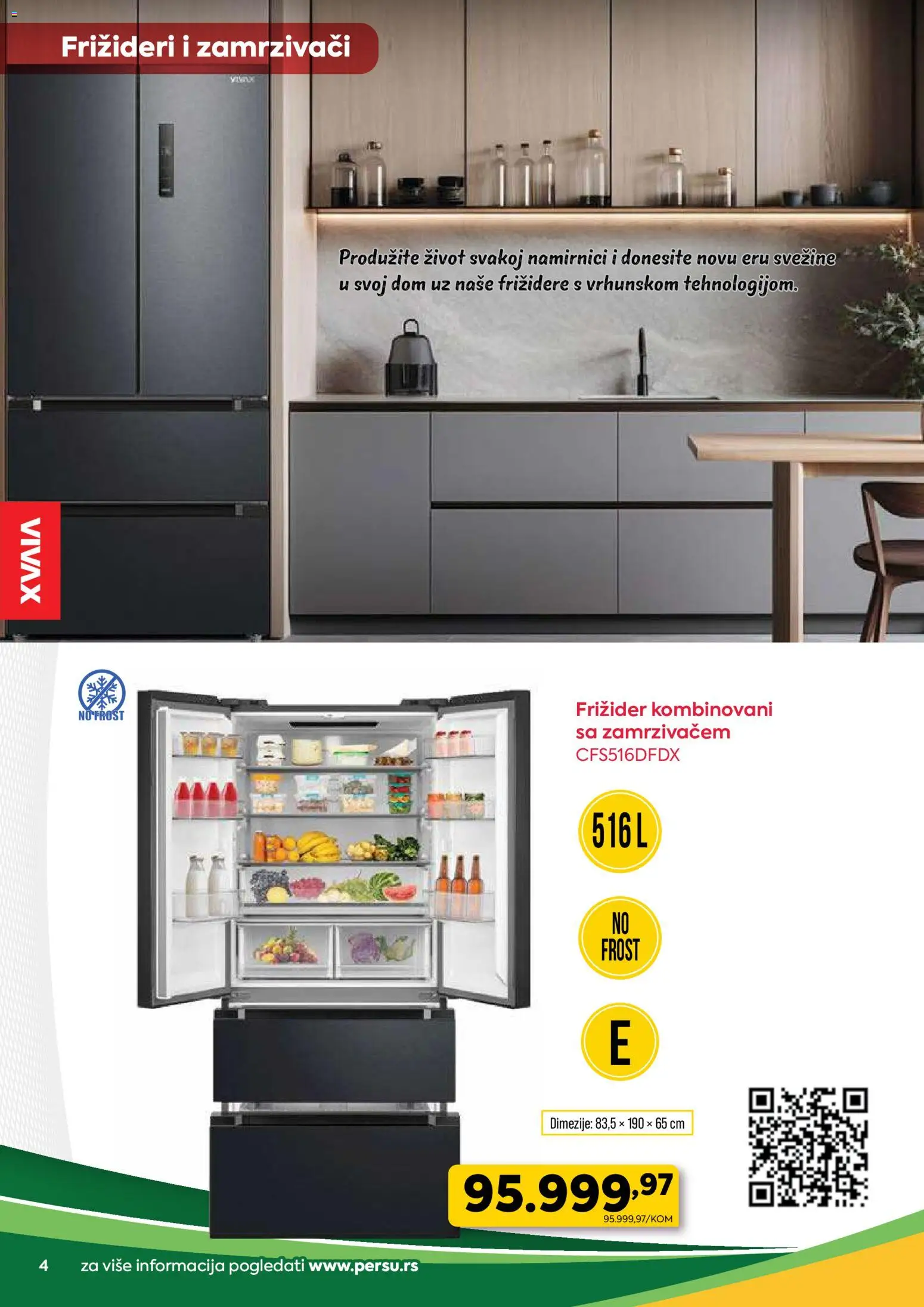 PerSu katalog - važi od 12.12.2025 | Strana: 4 | Proizvode: Frižider