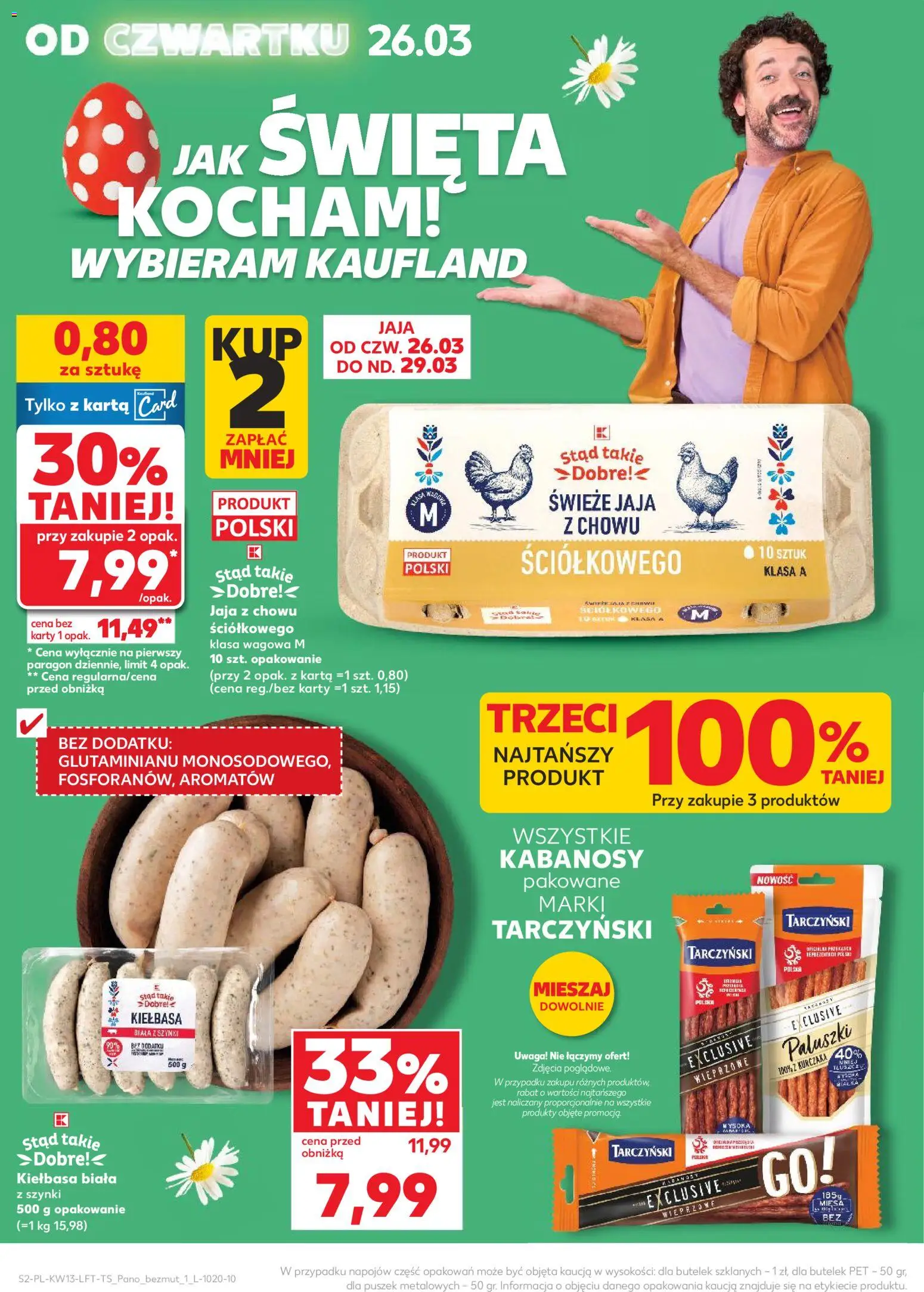 Kaufland Polsko leták od 26.03.2026 | Strana: 2 | Produkty: Karty