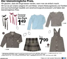 Zeeman Babyprospekt - gültig ab dem 18.07.2025 | Seite: 32 | Produkte: Jeansjacke, Rock