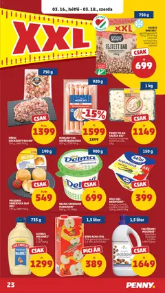 PÁPAI KOCKÁZOTT BACON*, 750 g, 1865 Ft/kg - amely érvényes a következő dátumtól: 12.03.2026 | Oldal: 29