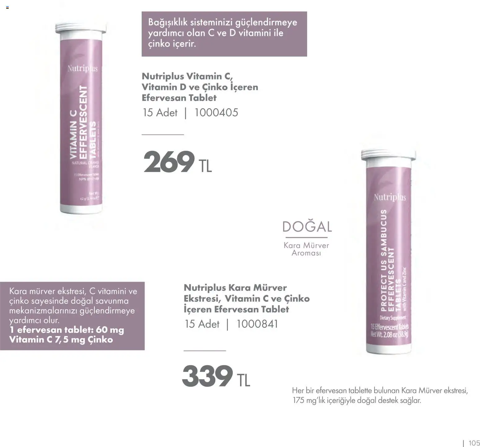 Farmasi Katalog - 01.11.2025 tarihinden itibaren geçerlidir | Sayfa: 105