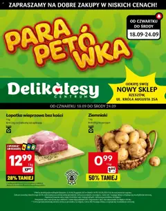 Pogląd oferty "Delikatesy Centrum Gazetka - Rzeszów Otwarcie" - ważna od 18.09.2025
