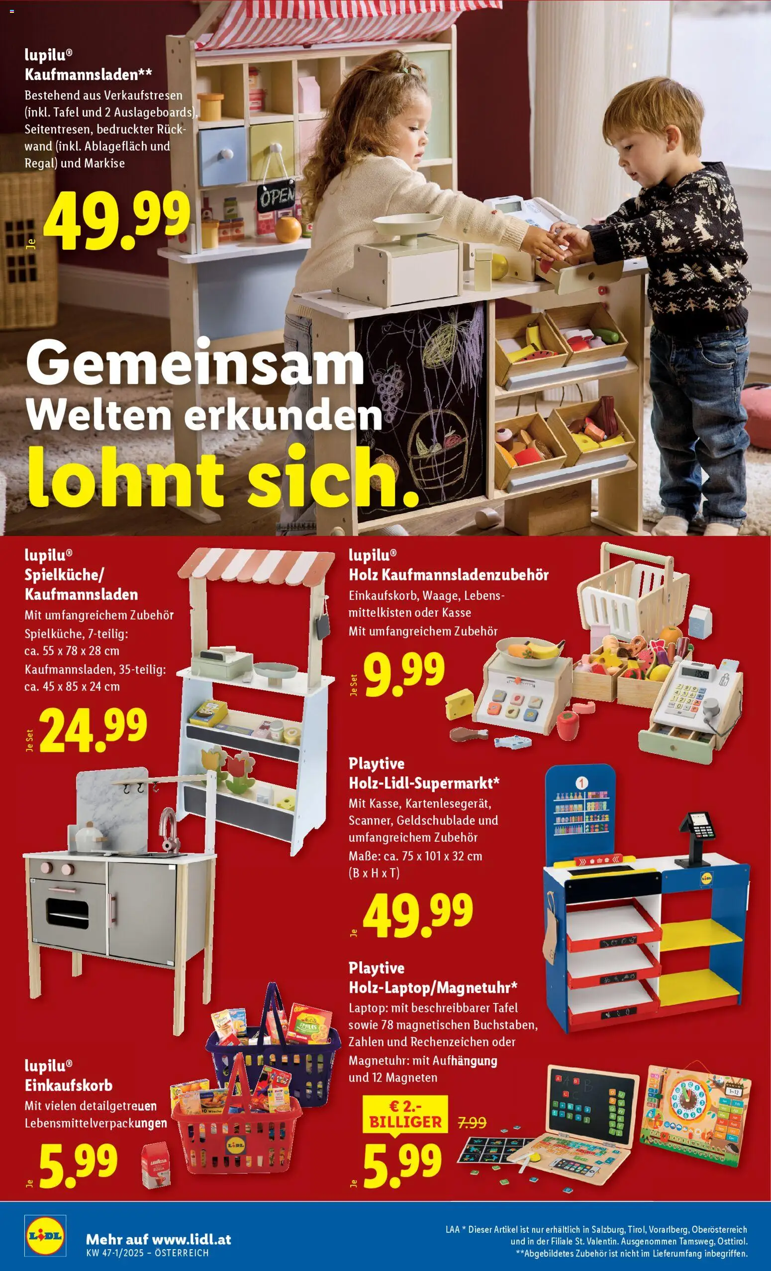 Lidl Flugblatt - Altenmarkt im Pongau, St. Johann im Pongau, Zell am See gültig ab 13.11.2025 | Seite: 32 | Produkte: Regal