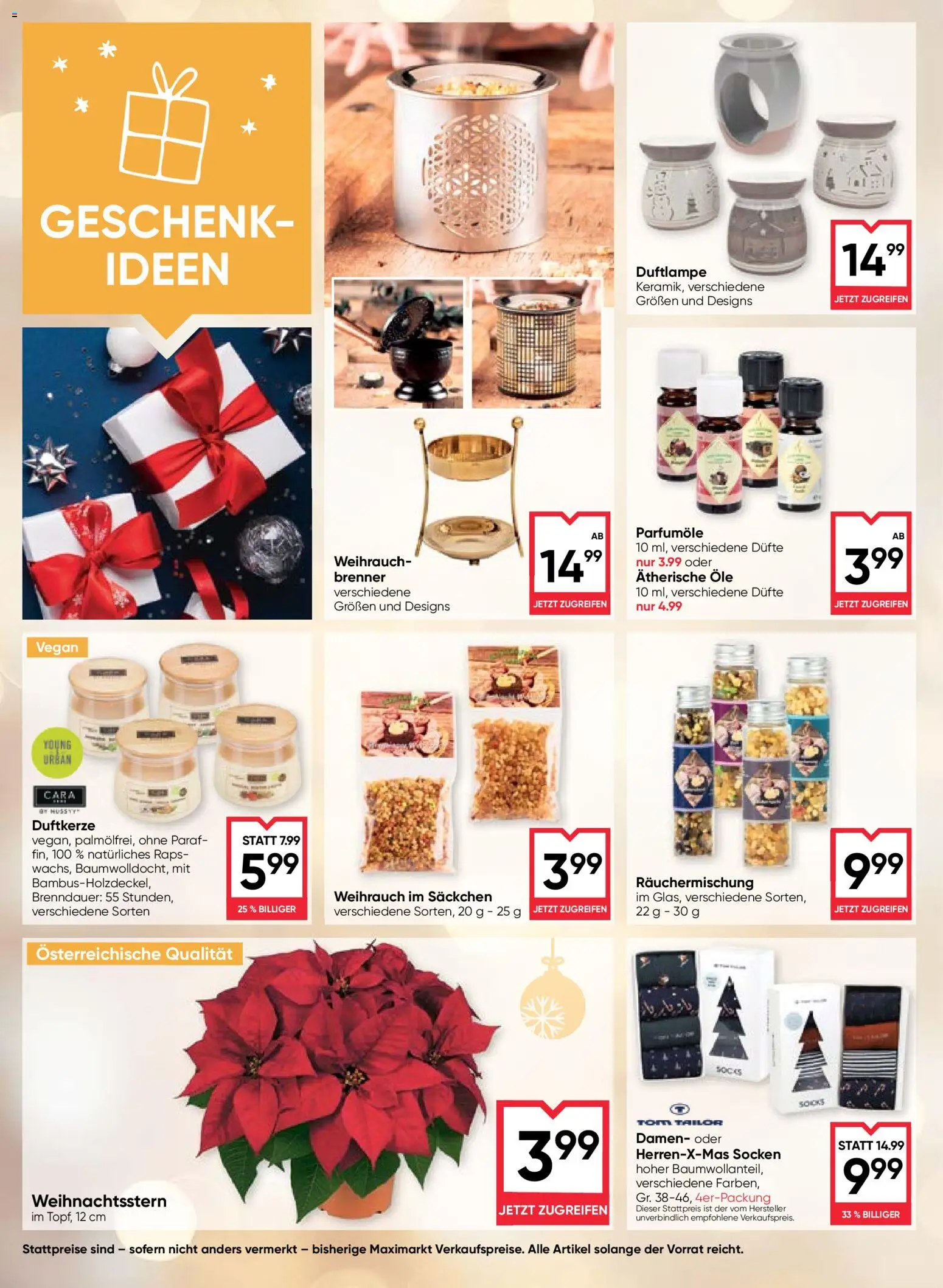 Maximarkt Flugblatt gültig ab 11.12.2025 | Seite: 26 | Produkte: Socken