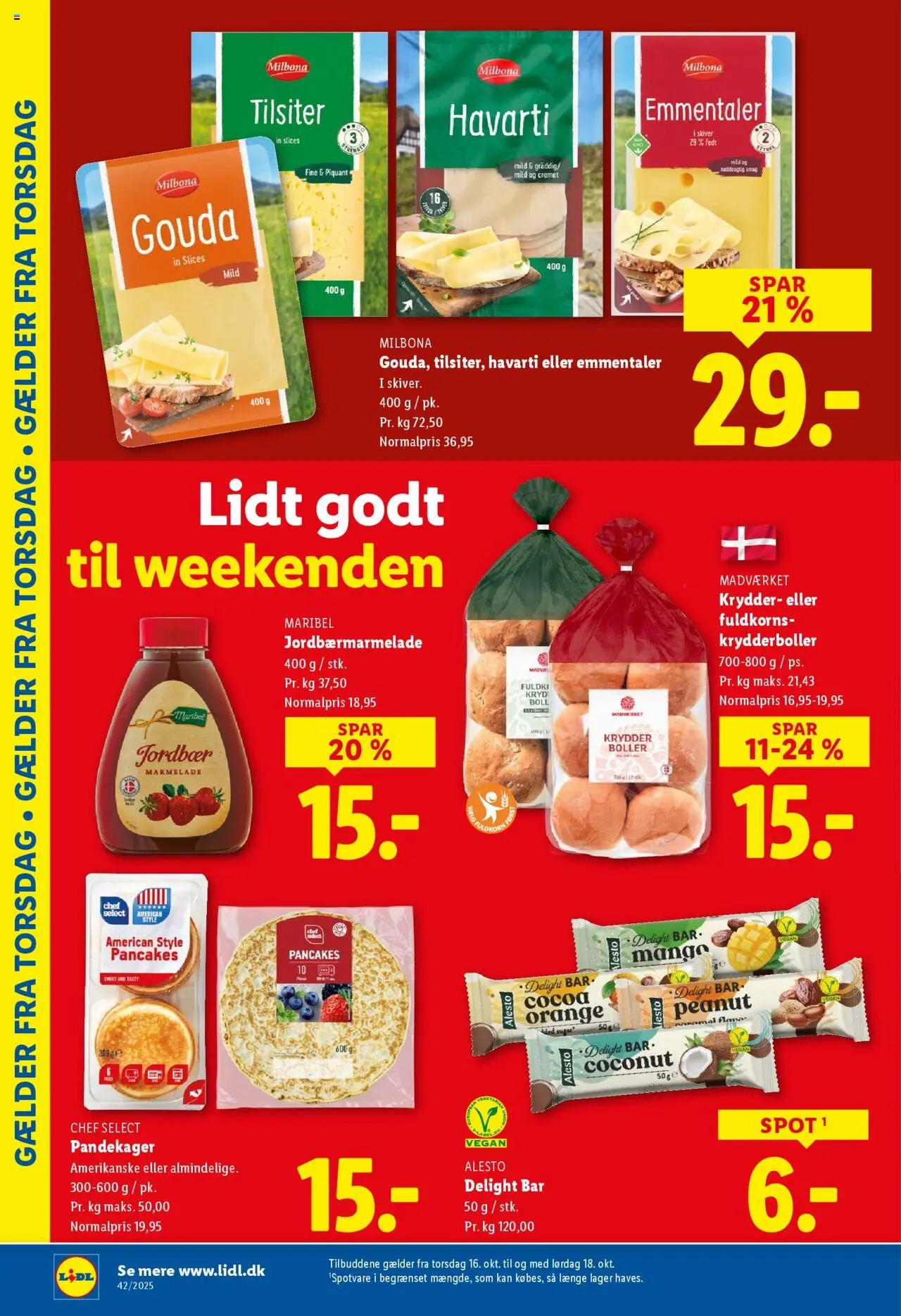 Lidl tilbudsavis – gyldig fra 12.10.2025 | Side: 32 | Produkter: Jordbær, Krydderboller, Marmelade, Søm