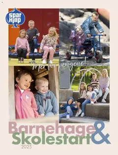 Forhåndsvisning av Spar Kjøp Barnehage & Skolestart gyldig fra 04.08.2025