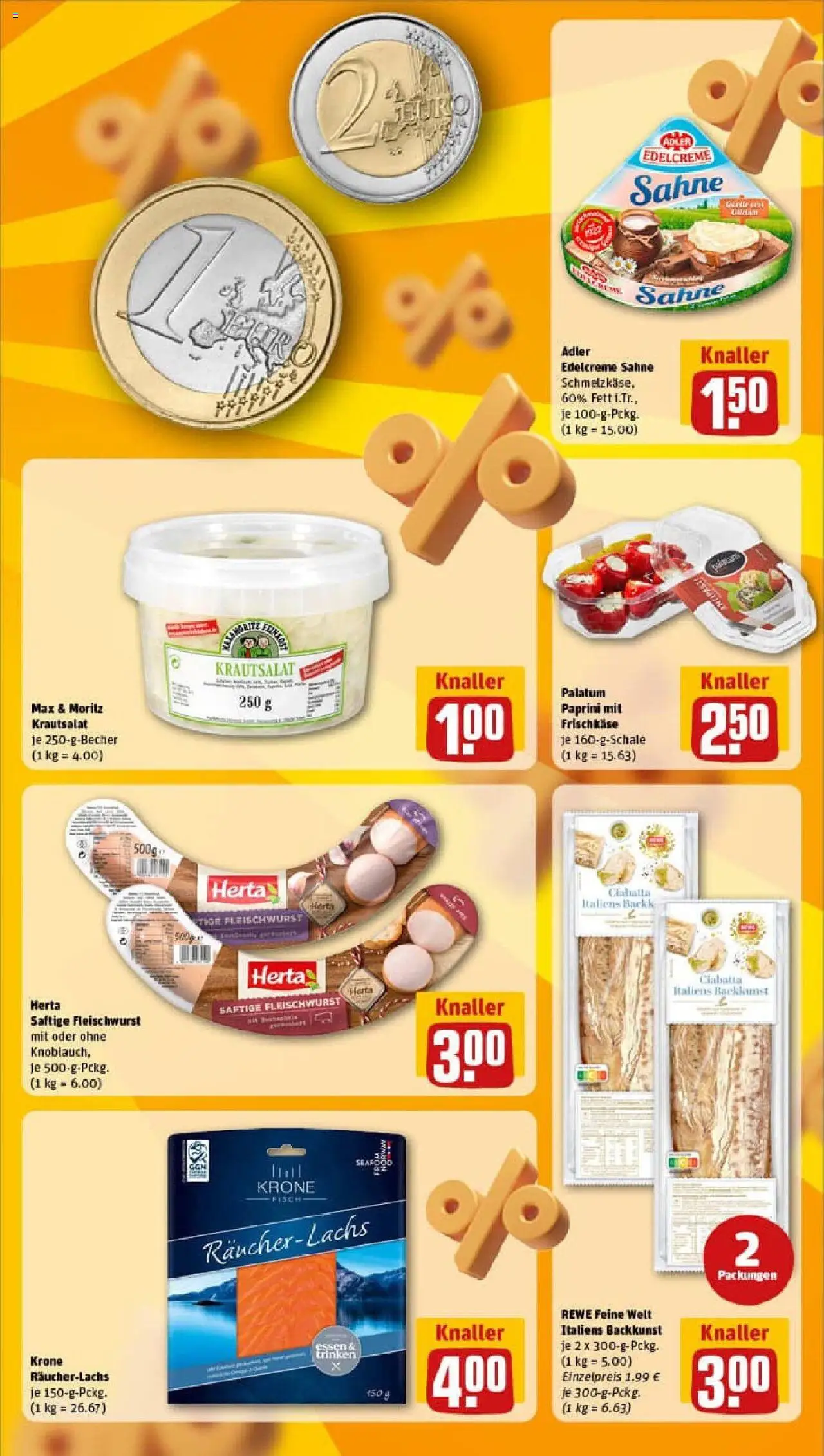 Rewe prospekt Erkrath / Unterfeldhaus	 - gültig ab dem 24.08.2025 | Seite: 7 | Produkte: Fisch, Räucherlachs, Sahne, Frischkase