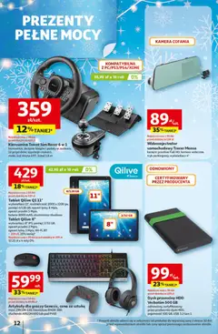 Pogląd oferty "Auchan Gazetka - Katalog prezenty" - ważna od 27.11.2025 | Strona: 12