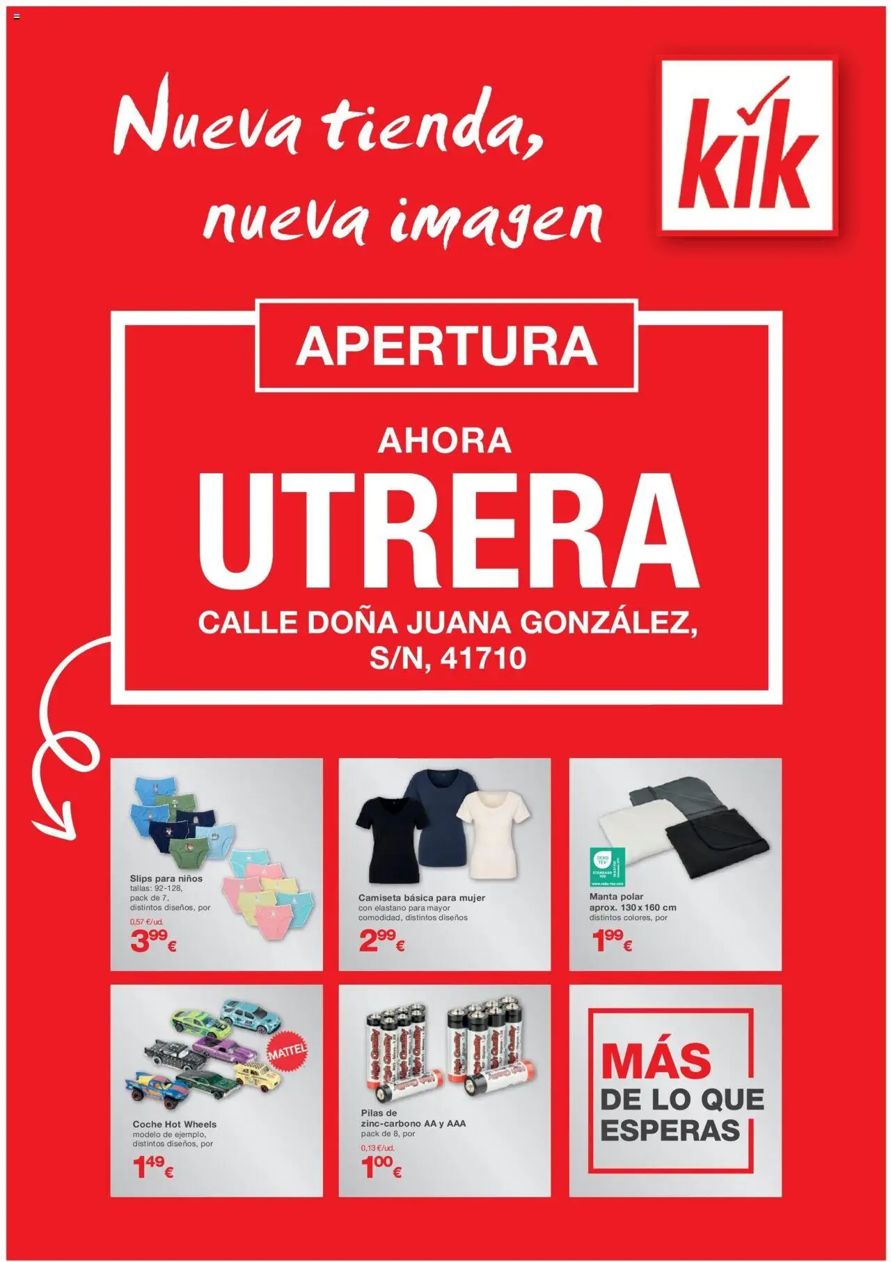KIK - folleto │ válido desde el 19.06.2025 | Página: 1 | Productos: Manta, Camiseta básica