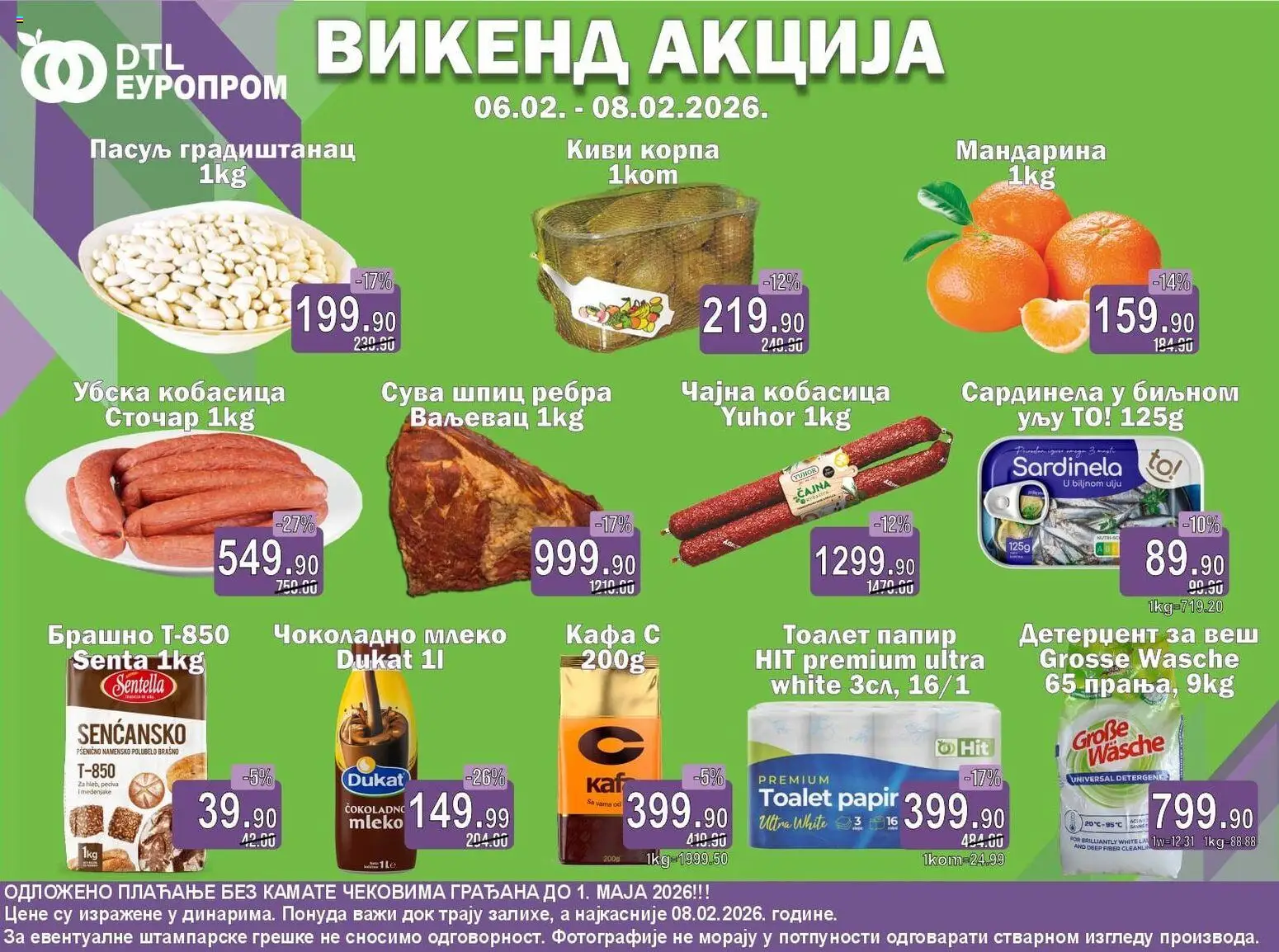 Europrom katalog - važi od 06.02.2026 | Strana: 1