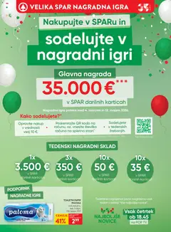 Spar katalog akcije – veljaven od 11.03.2026 | Stran: 4 | Izdelki: Tv, Igra, Toaletni papir