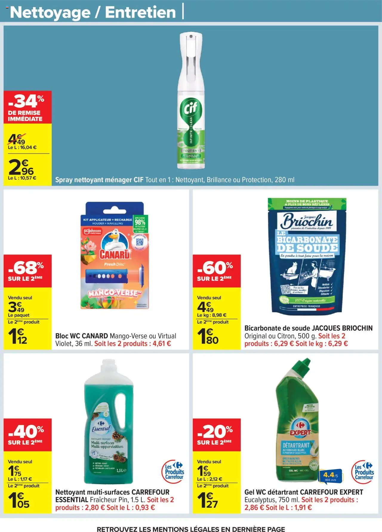  | Page: 56 | Produits: Parfum, Poudre, Vinaigre blanc, Vinaigre