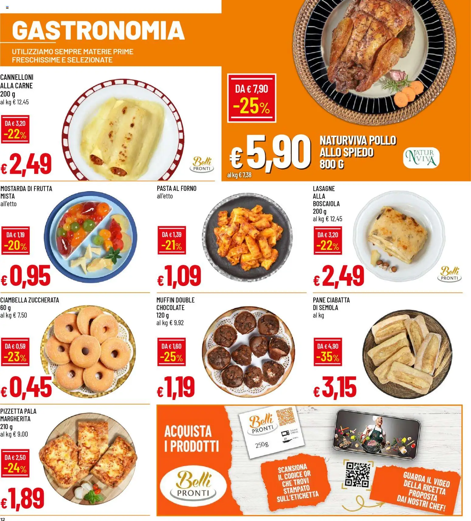 Volantino Galassia del 13.11.2025 | Pagina: 12 | Prodotti: Pane, Pasta, Muffin, Forno