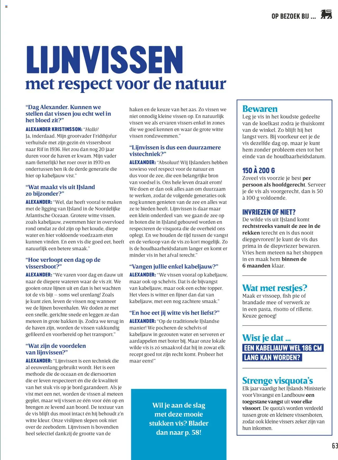  | Pagina: 63 | Producten: Vis, Koelkast, Boter, Bord