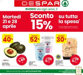 Anteprima del volantino Despar volantino Budrio valido a partire dal 21.04.2026