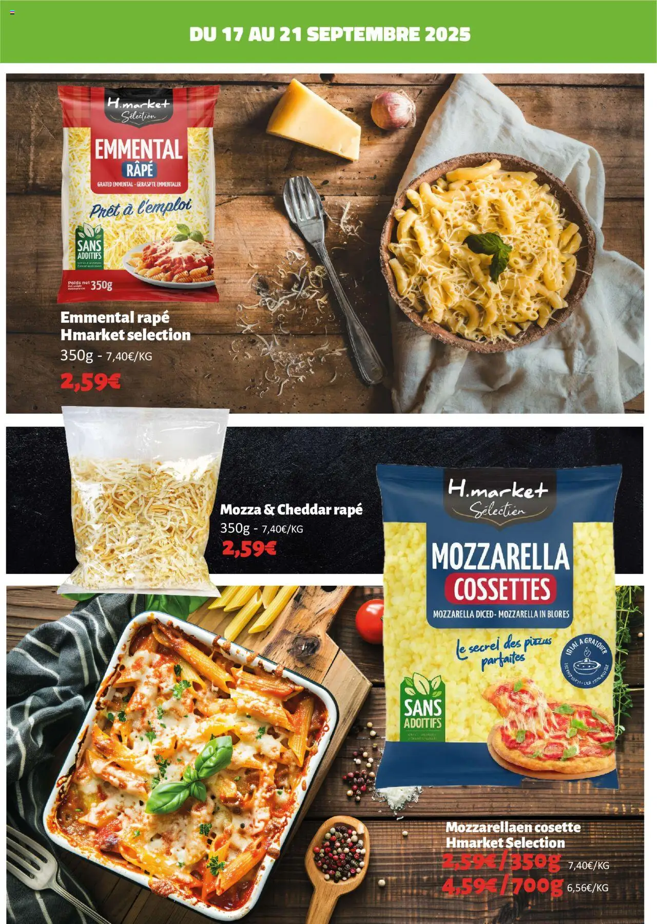  | Page: 4 | Produits: Emmental, Mozzarella, Cheddar