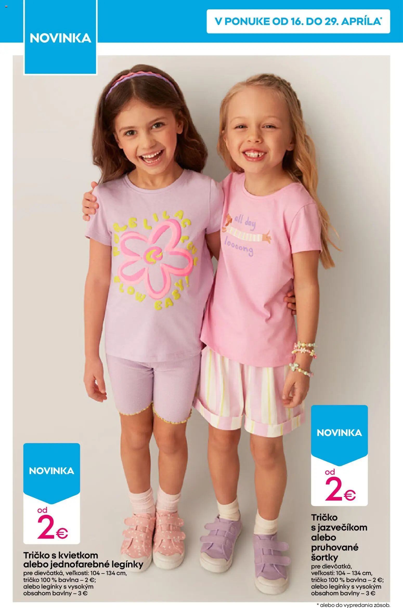 Nové Pepco akcie – leták je platný od 23.04.2026 | Strana: 10 | Produkty: Tričko