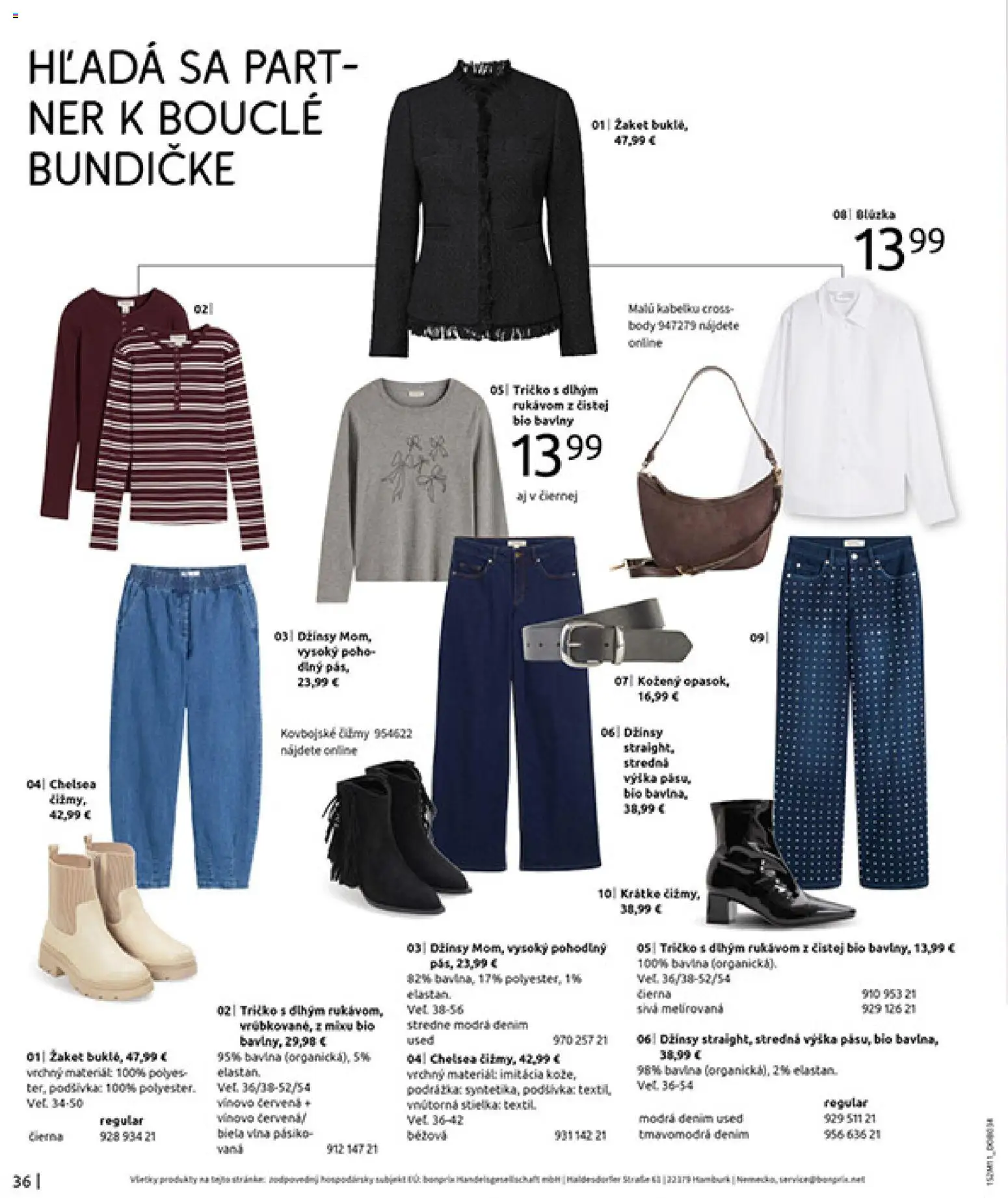 Nové Bonprix akcie – leták je platný od 16.12.2025 | Strana: 38 | Produkty: Tričko