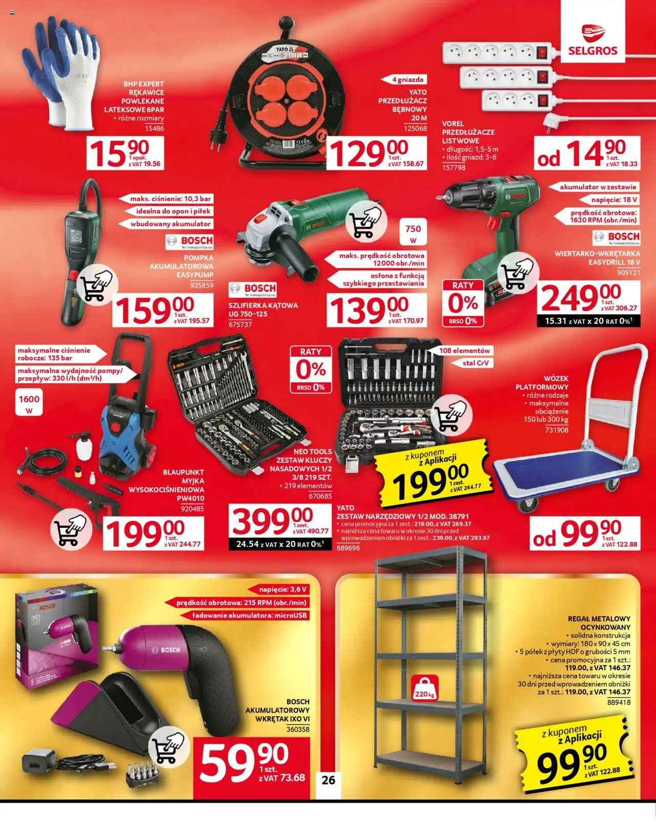 Selgros cash&carry Gazetka - Oferta przemysłowa od 11.09.2025 | Strona: 30 | Produkty: Regał metalowy, Plyty, Przedłużacz, Regał