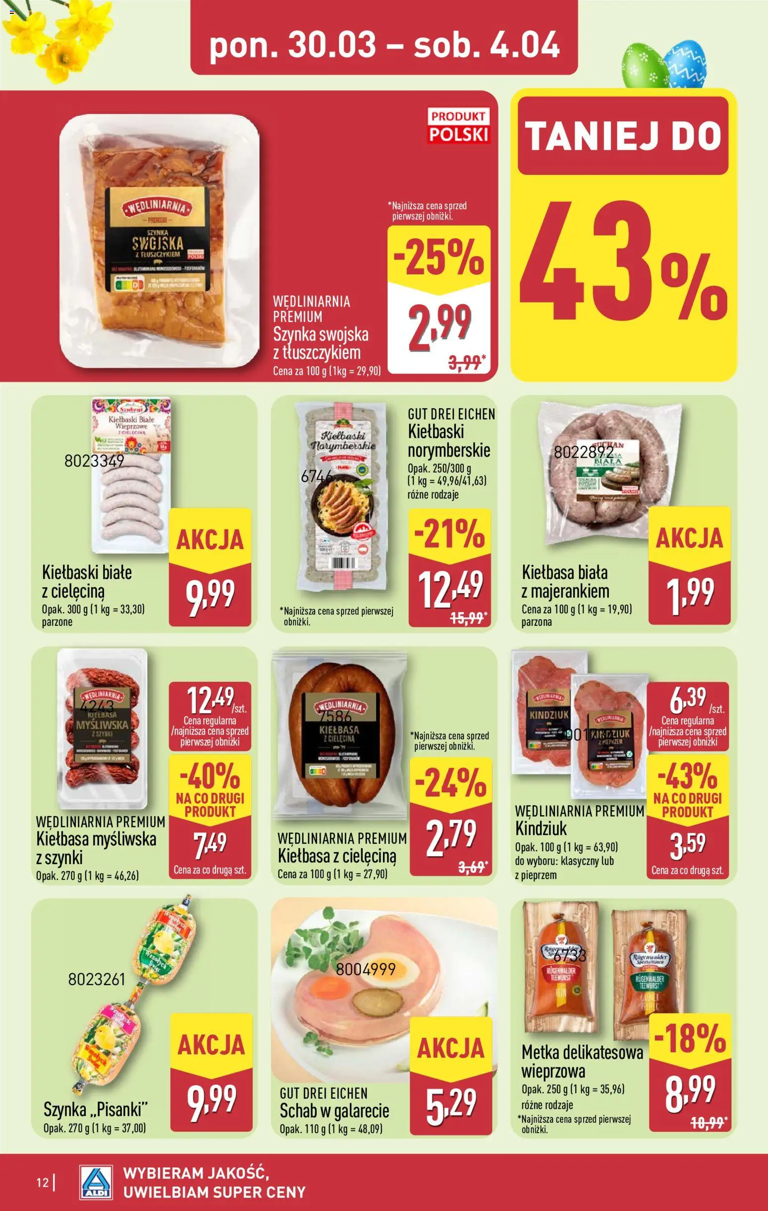 Aldi Polsko leták od 30.03.2026 | Strana: 12
