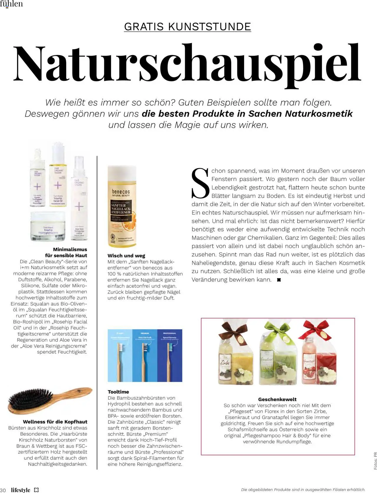 Müller Magazine Lifestyle 5/25 gültig ab 17.09.2025 | Seite: 30 | Produkte: Nagellack, Bürste, Öl, Zahnbürste