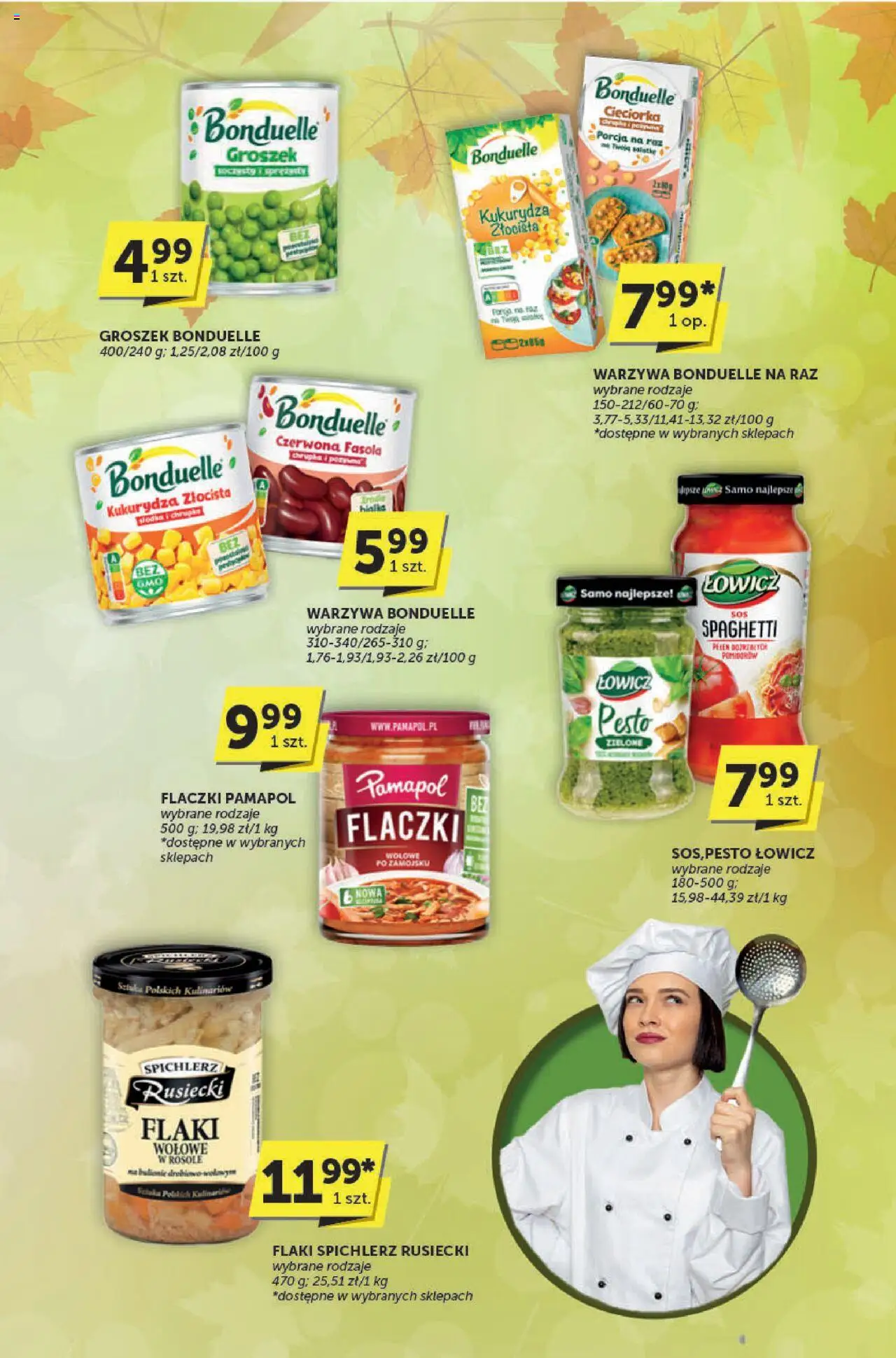 ABC Gazetka - Katalog od 02.10.2025 | Strona: 14 | Produkty: Groszek, Kukurydza, Cieciorka, Flaki wołowe