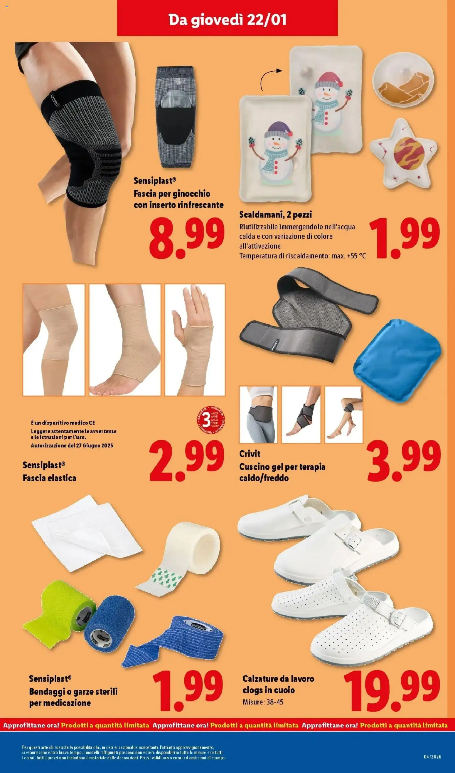 Volantino Lidl del 15.01.2026 | Pagina: 45 | Prodotti: Cuscino