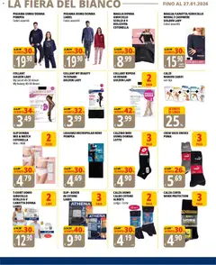 Anteprima del volantino Volantino Tigros	 valido a partire dal 30.12.2025 | Pagina: 22 | Prodotti: Canotta, Pigiama, Slip, Collant