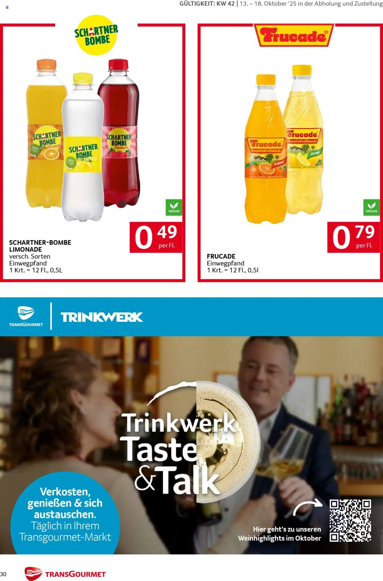 Transgourmet Eröffnungs Festwoche gültig ab 13.10.2025 | Seite: 30 | Produkte: Himbeere
