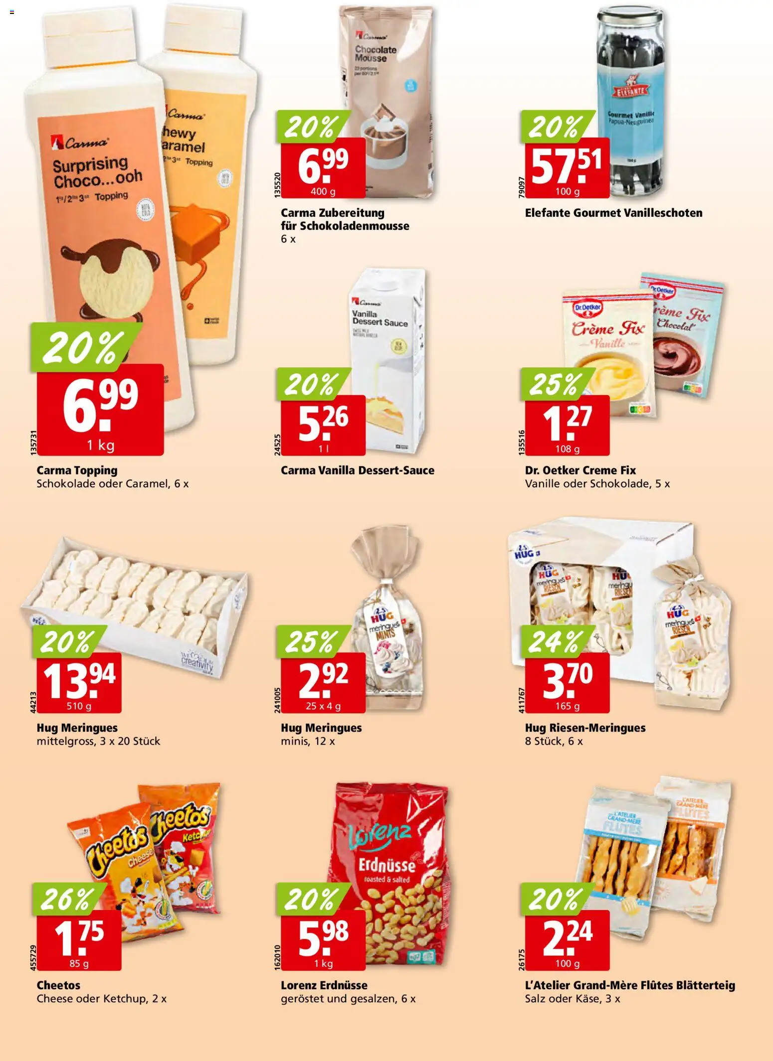 Aligro Aktionen Schlieren, Gossau SG, Frauenfeld, Rapperswil-Jona, Sargans, Bern, Brüttisellen, Pratteln, Emmen, Spreitenbach – gültig ab 15.12.2025 | Seite: 26 | Produkte: Erdnüsse, Schokolade, Salz, Creme