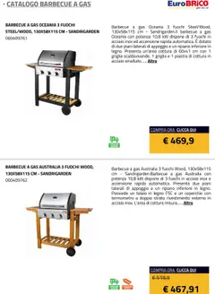 Anteprima del volantino Eurobrico Barbecue a Gas catalogo valido a partire dal 23.07.2025 | Pagina: 28