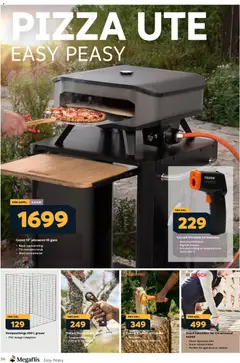 Forhåndsvisning av Megaflis Easy Peasy gyldig fra 09.02.2026 | Side: 36 | Produkter: Pizzaovn, Pizza, Termometer, Håndtak