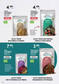 Pré-visualização Continente - Cabazes de Natal válido de 11.11.2025 | Página: 4 | Produtos: Açai, Ferro, Maça, Proteina