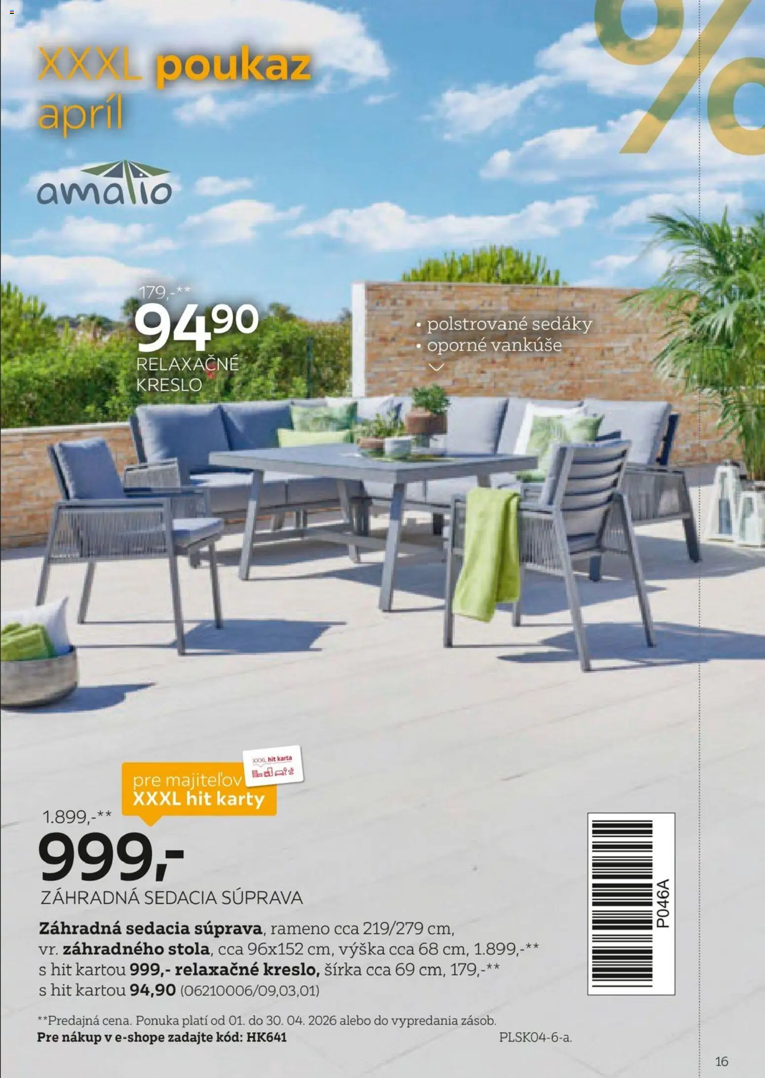 Nové XXXLutz akcie – leták je platný od 01.02.2026 | Strana: 16 | Produkty: Sedacia súprava, Vankúše