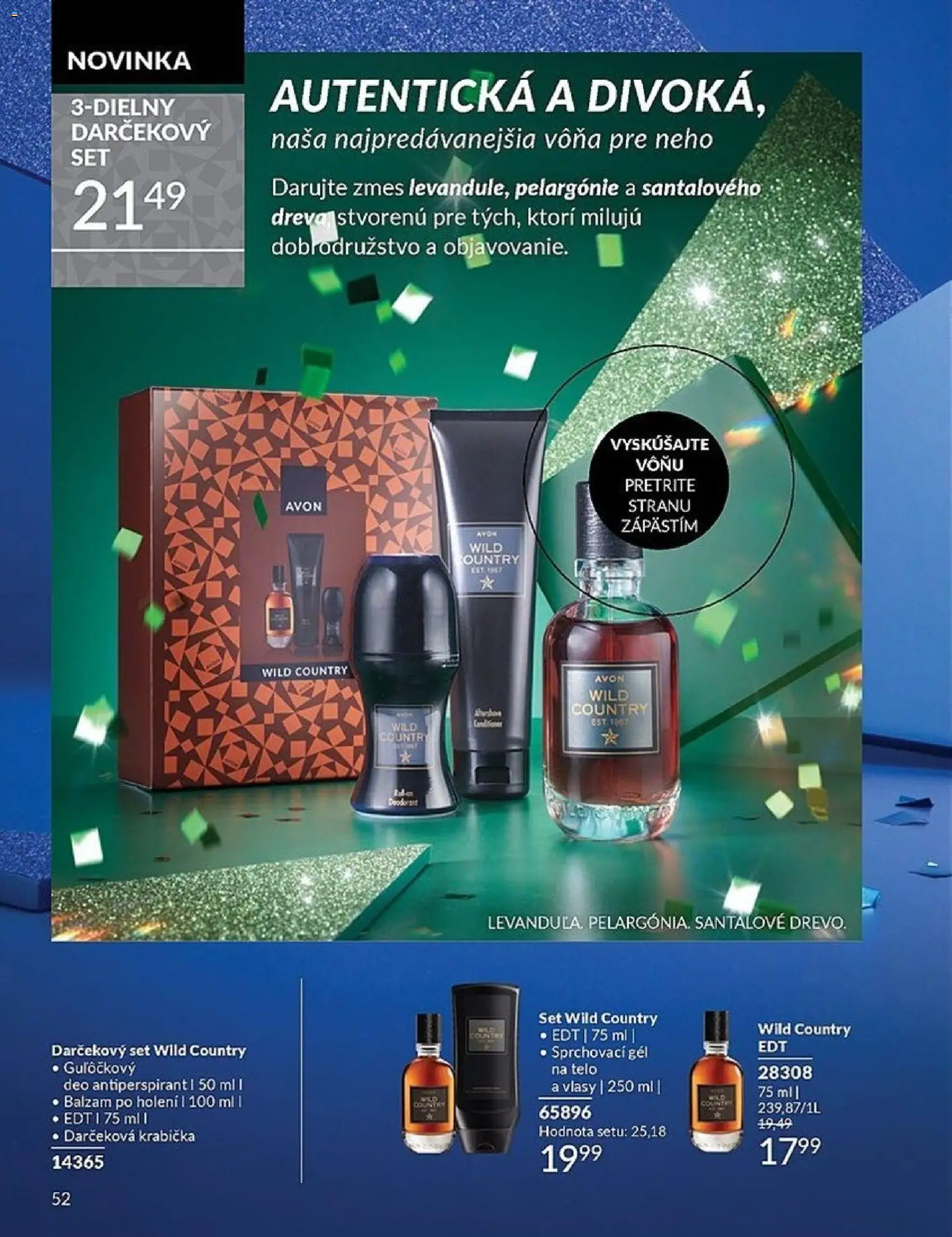 Nové Avon akcie – leták je platný od 01.11.2025 | Strana: 52 | Produkty: Antiperspirant
