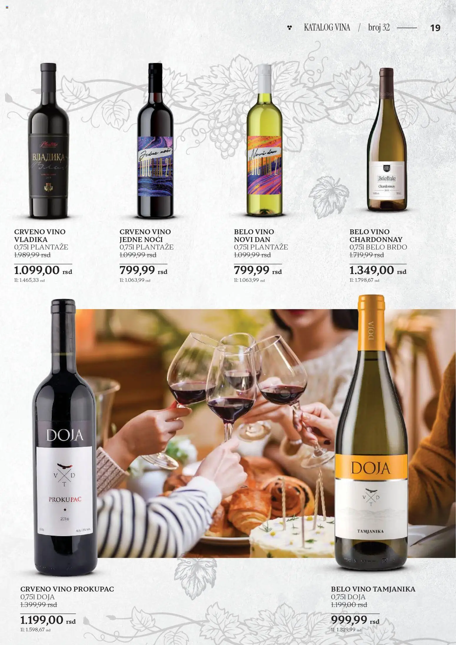 Idea katalog - važi od 23.10.2025 | Strana: 19 | Proizvode: Chardonnay, Crveno vino, Belo vino, Vino