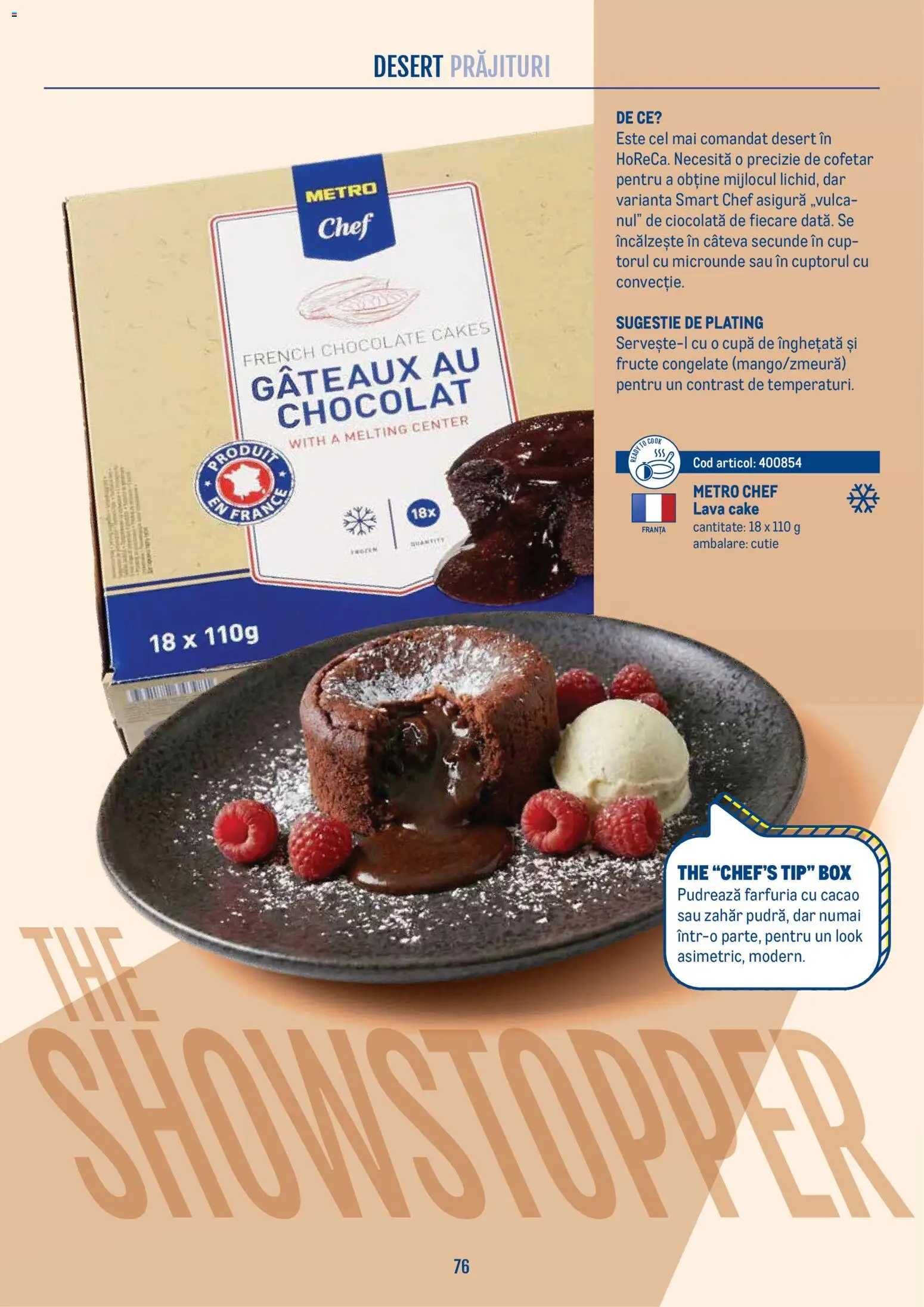 Noul catalog Metro – valabil de la 21.04.2026 | Pagină: 76 | Produse: Ciocolată, Cacao, Fructe, Zahăr