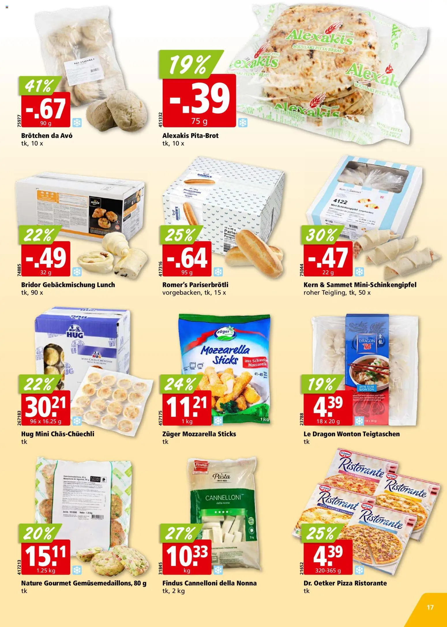 Aligro Aktionen – gültig ab 27.10.2025 | Seite: 17 | Produkte: Pizza, Pasta