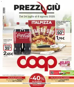 Anteprima del volantino COOP Genova catalogo valido a partire dal 24.07.2025
