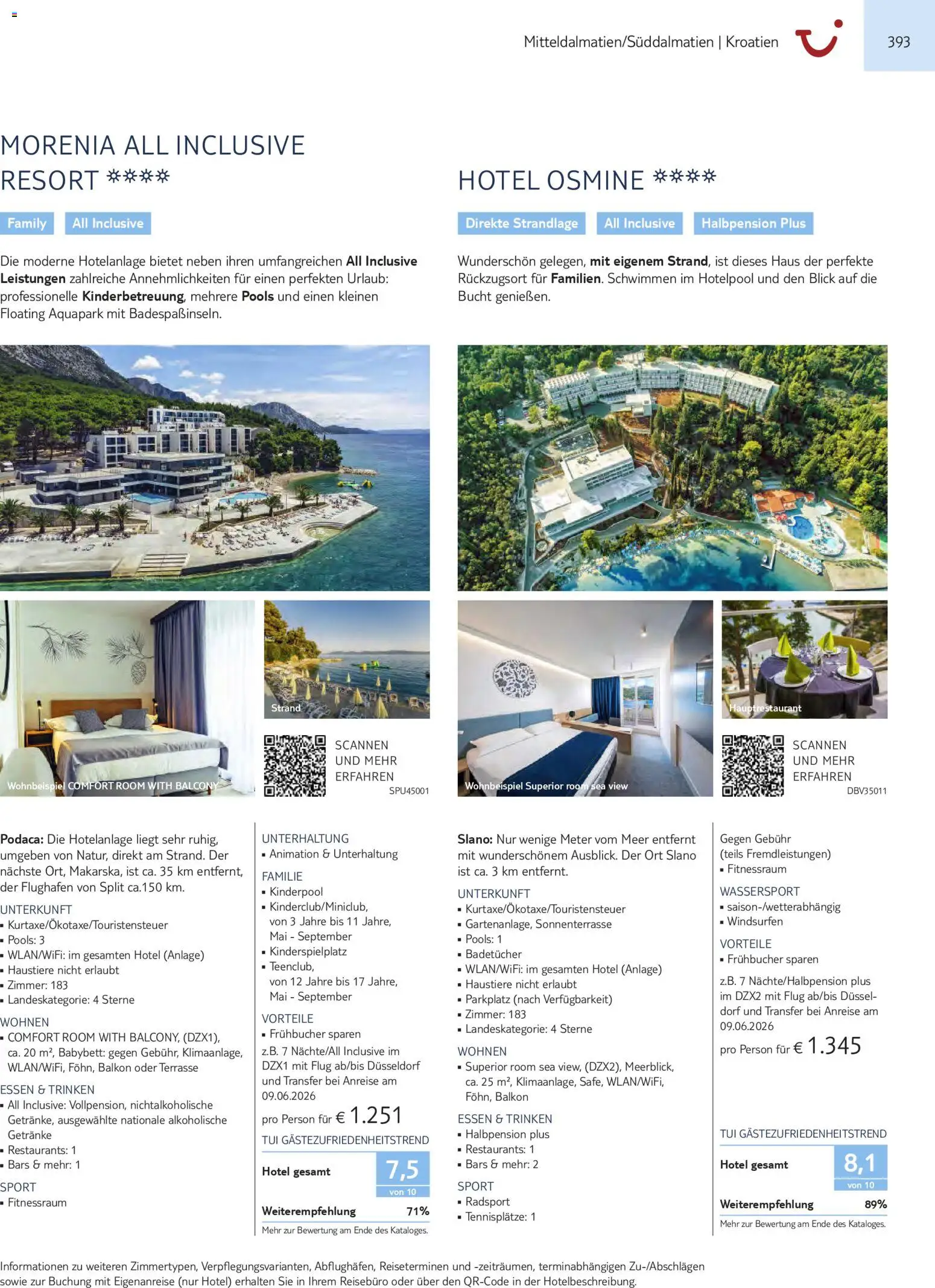 Aida  Südeuropa & Nordafrika 2026/27 – gültig ab 01.01.2026 | Seite: 393 | Produkte: Babybett