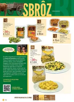Anteprima del volantino Tortelli Balanzoni I NOSTRI ORI, take away 300 g valido a partire dal 08.04.2026 | Pagina: 10
